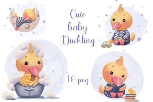 Download Cute Ducklings Clipart, Baby Animals Png - Png Collection
