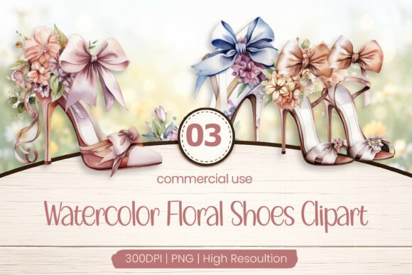 Download Floral Shoes Clipart PNG - Png Collection