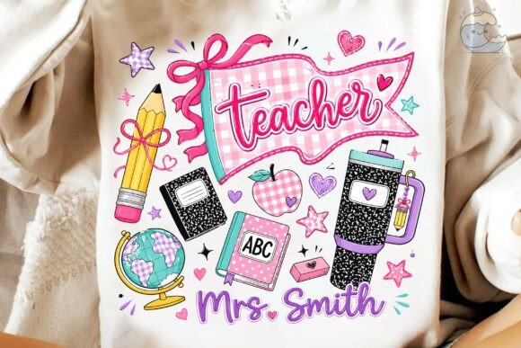 Download Teacher School Supplies Clipart PNG - Png Collection