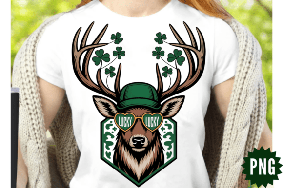 Download Lucky Deer PNG, St Patrick's Deer Clipar - Png Collection