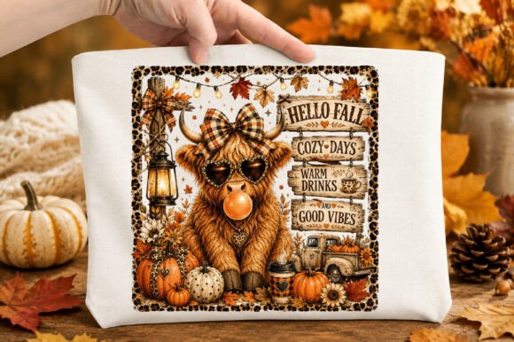 Download Highland Cow Fall PNG - Png Collection