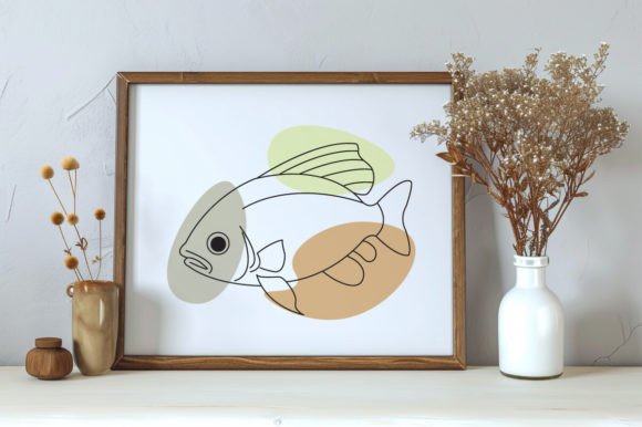 Download Fish One Line Vector Sketch Art Drawing - Line vector Collection