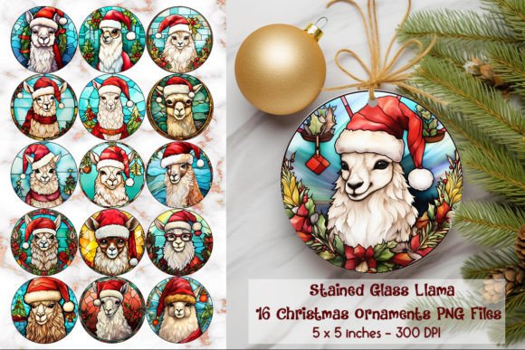 Download 16 Stained Glass Llama PNG Files - Png Collection