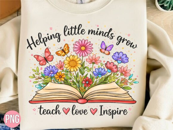 Download Helping Little Minds Grow Teacher PNG - Png Collection