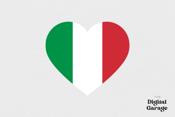 Download Italy Flag, Italy Heart SVG PNG - Png Collection