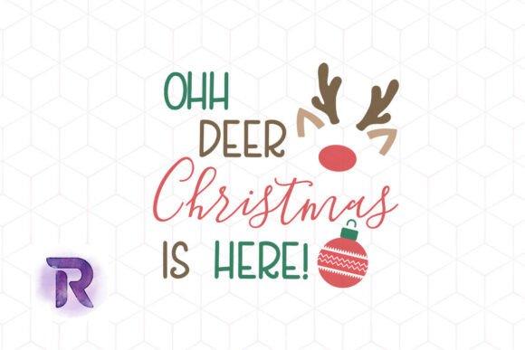 Download Ohh Deer, Christmas Cheer Reindeer PNG - Png Collection