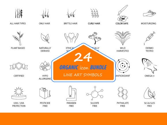 Download ORGANIC Line Vector and Editable Icon - Line vector Collection